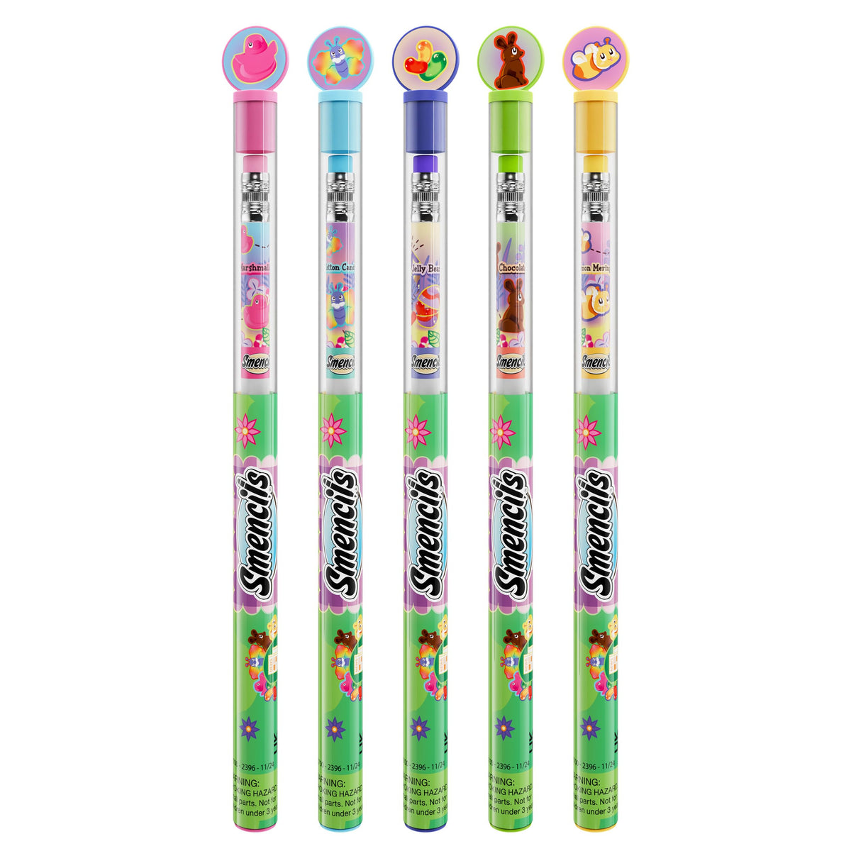 Scentco Smencils assorted scents including Jelly Bean for fun writing.