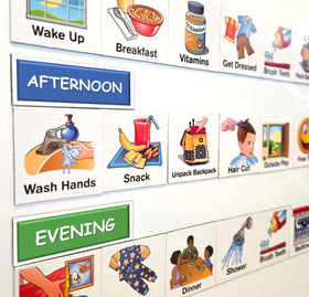 SchKIDules laminated dry-erase magnets: durable and reusable