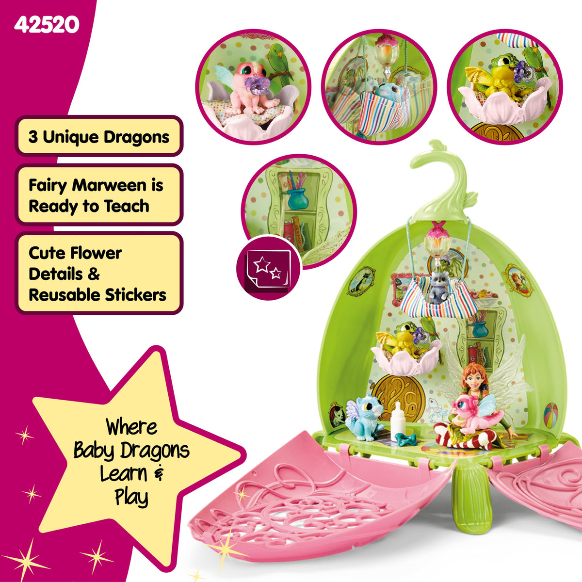 Schleich Bayala baby dragon blue sparks magical adventures with friends