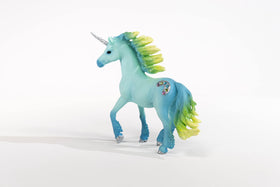 Leg pose of the Marshmallow Unicorn Stallion supports action-packed adventures