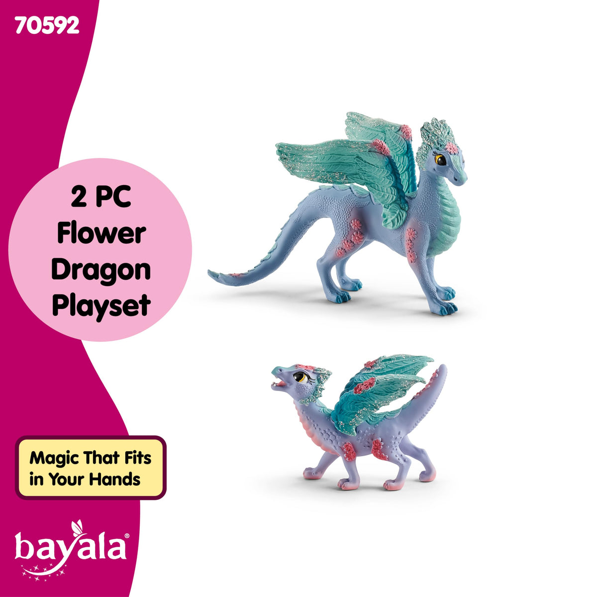Schleich Bayala meadow scene invites open-ended pretend play.
