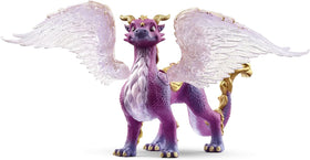 Schleich Bayala Nightsky Dragon 3D detail enhances display appeal