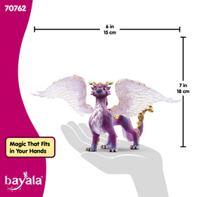 Schleich Bayala Nightsky Dragon purple color enhances fantasy storytelling