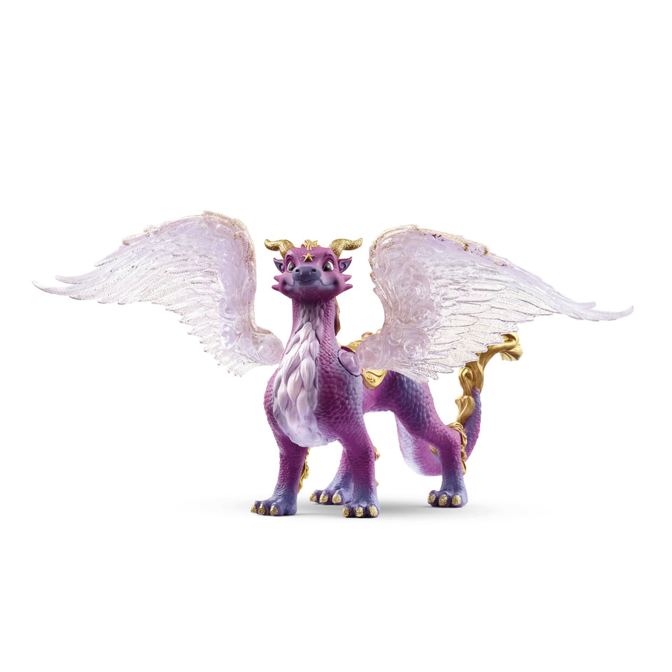 Schleich Bayala Nightsky Dragon wings move for dynamic flight play