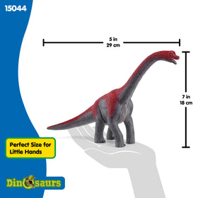 Schleich Brachiosaurus collection display for gifting and exploration