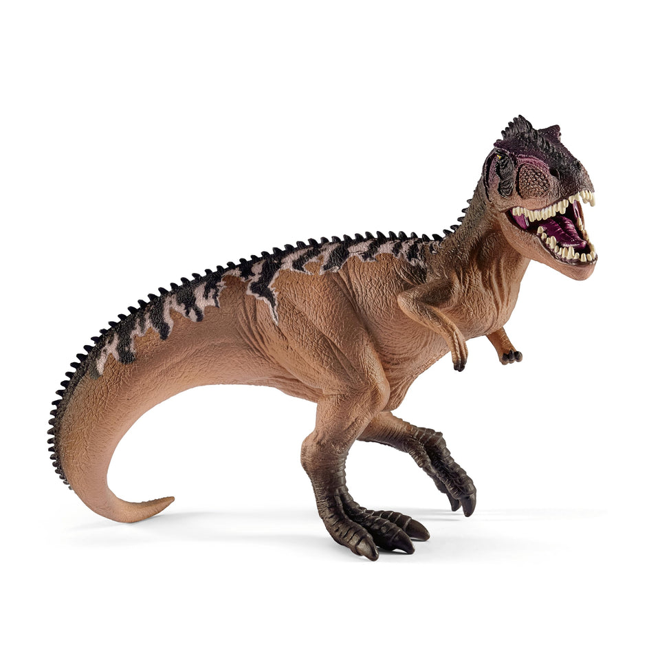 Schleich Giganotosaurus moving jaw for lifelike, imaginative play.
