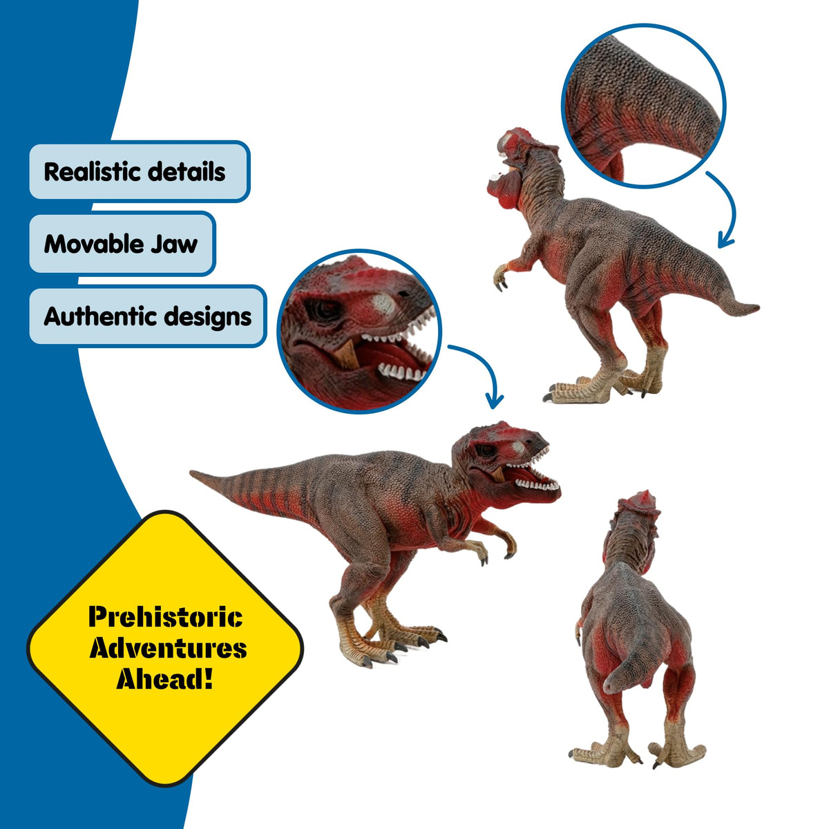 Schleich Dinosaurs Moros Intrepidus figure supports creative exploration and motor-skill development during playtime.