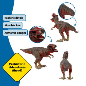 Schleich Dinosaurs Moros Intrepidus figure supports creative exploration and motor-skill development during playtime.