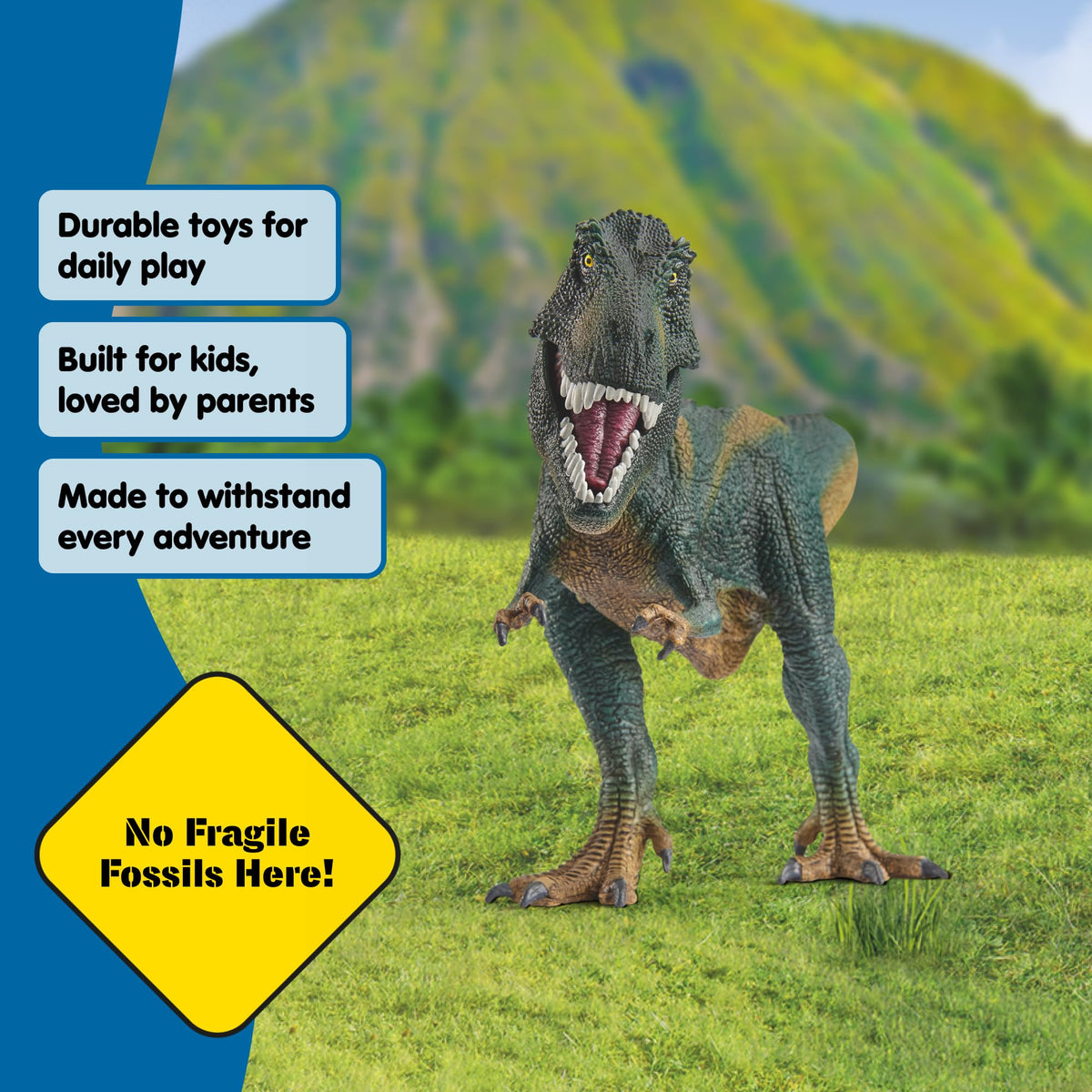 Schleich T-Rex durable figure built for ongoing play and display.