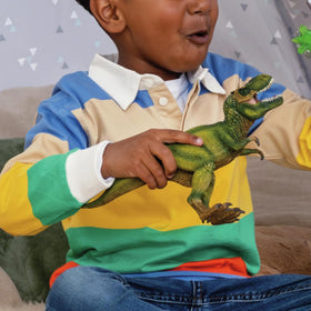 Schleich T‑Rex with realistic green skin for immersive play