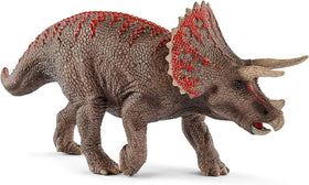 Schleich Triceratops figure with lifelike details for immersive play.