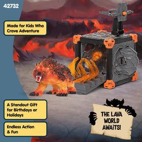Schleich Eldrador modular cave for customizable battle arenas.