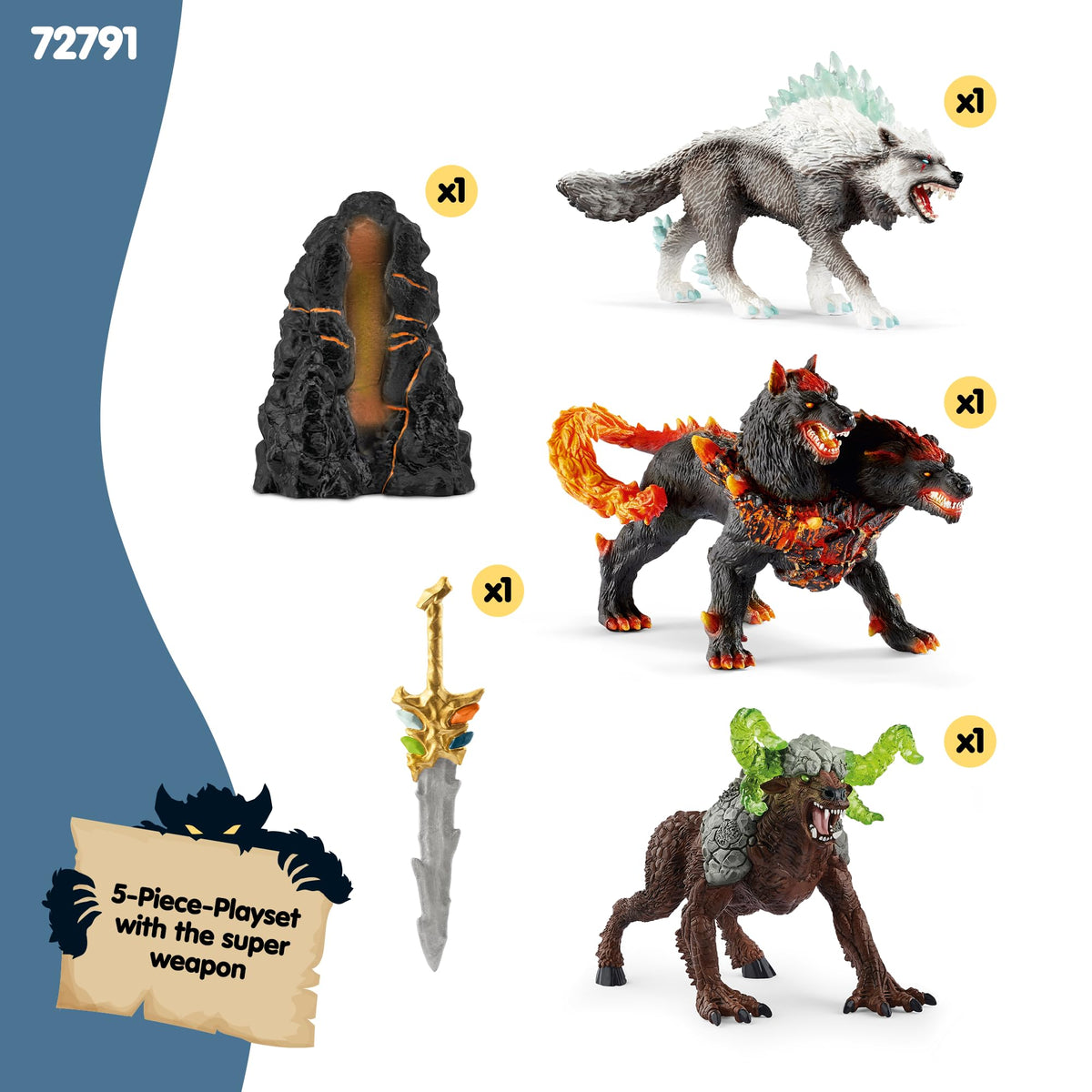 Schleich Eldrador BattleCaves Arena playset for battles and action.