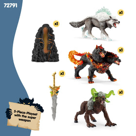 Schleich Eldrador BattleCaves Arena playset for battles and action.