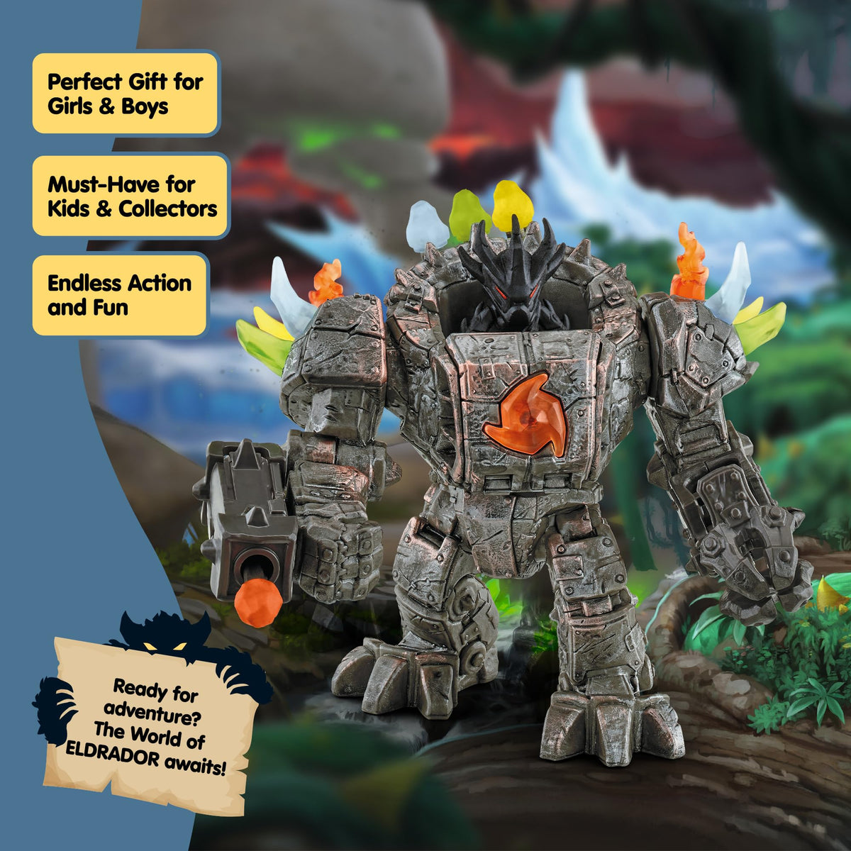 Schleich Eldrador hero figures inspire timeless play and display.