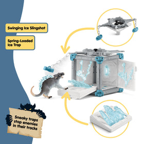 Schleich Eldrador icicle floor trap adds suspenseful obstacle play
