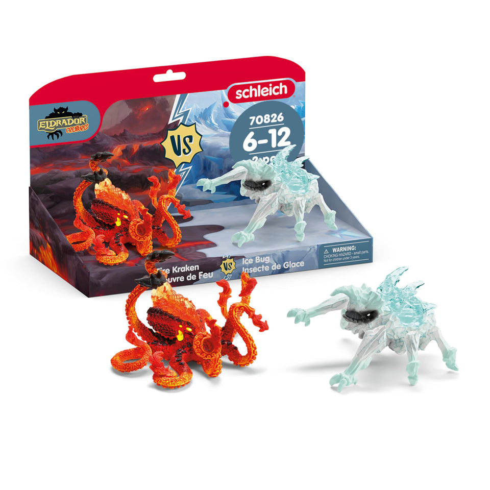 Schleich Eldrador Ice Bug close-up showcases detailed texture for imaginative play