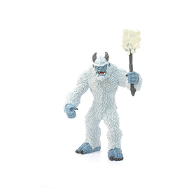 Schleich Eldrador ice creature with movable arms, offering posable action for battles