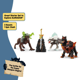 Schleich Eldrador Lava Hound figure ideal for battles and storytelling.