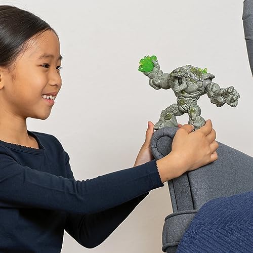 Detailed rock-beast sculpture inspires dramatic fantasy storytelling.