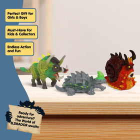 Schleich Eldrador rock monster durable figure for long lasting play.