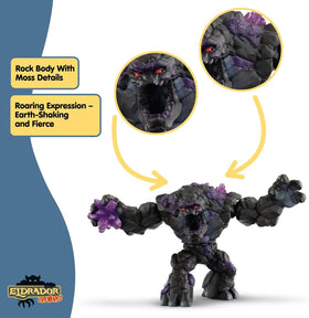 Schleich Eldrador Shadow Stone Monster movable arms allow dynamic battle setups