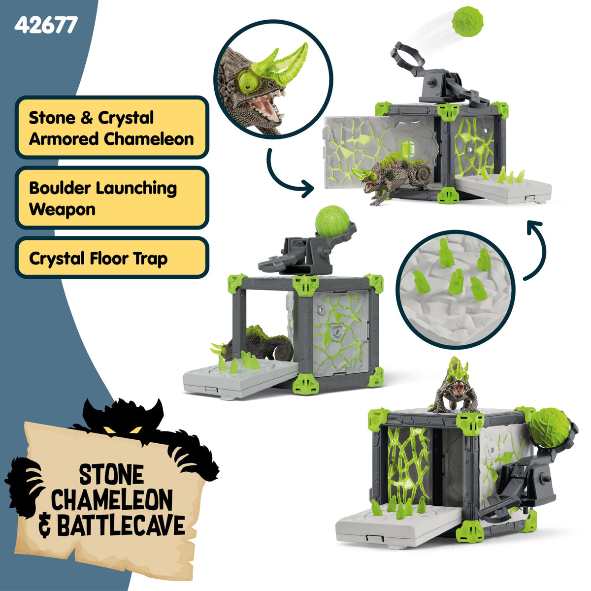 Schleich Eldrador floor traps add surprise elements to battles