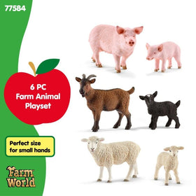 Schleich Farm World barnyard scene figure for storytelling.