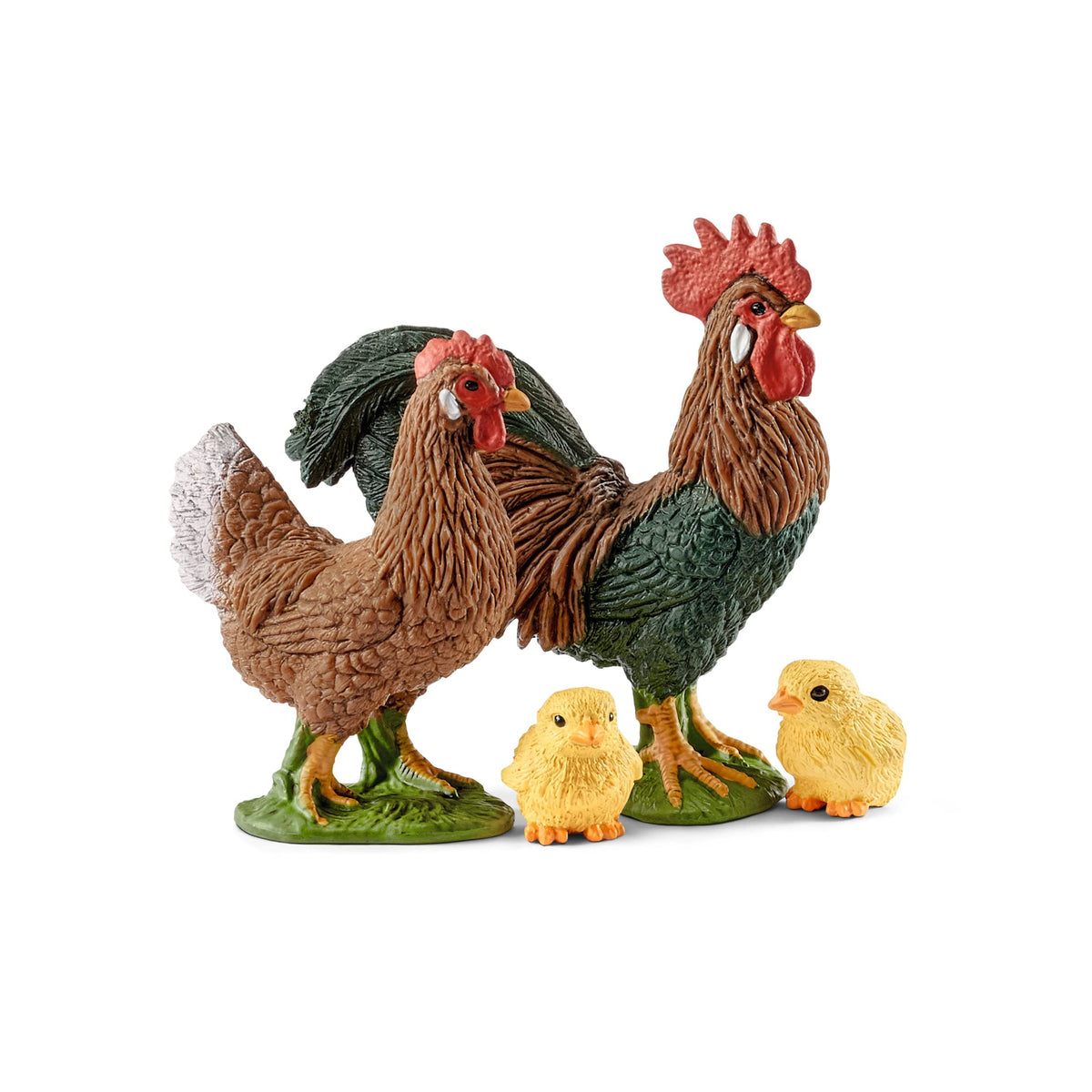 Schleich Farm World chicken coop door enables interactive access.