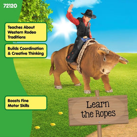 Detachable rider from Schleich Farm World for action-packed play