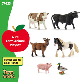 Schleich Farm World duck figurine brings pond-side farms into playtime.