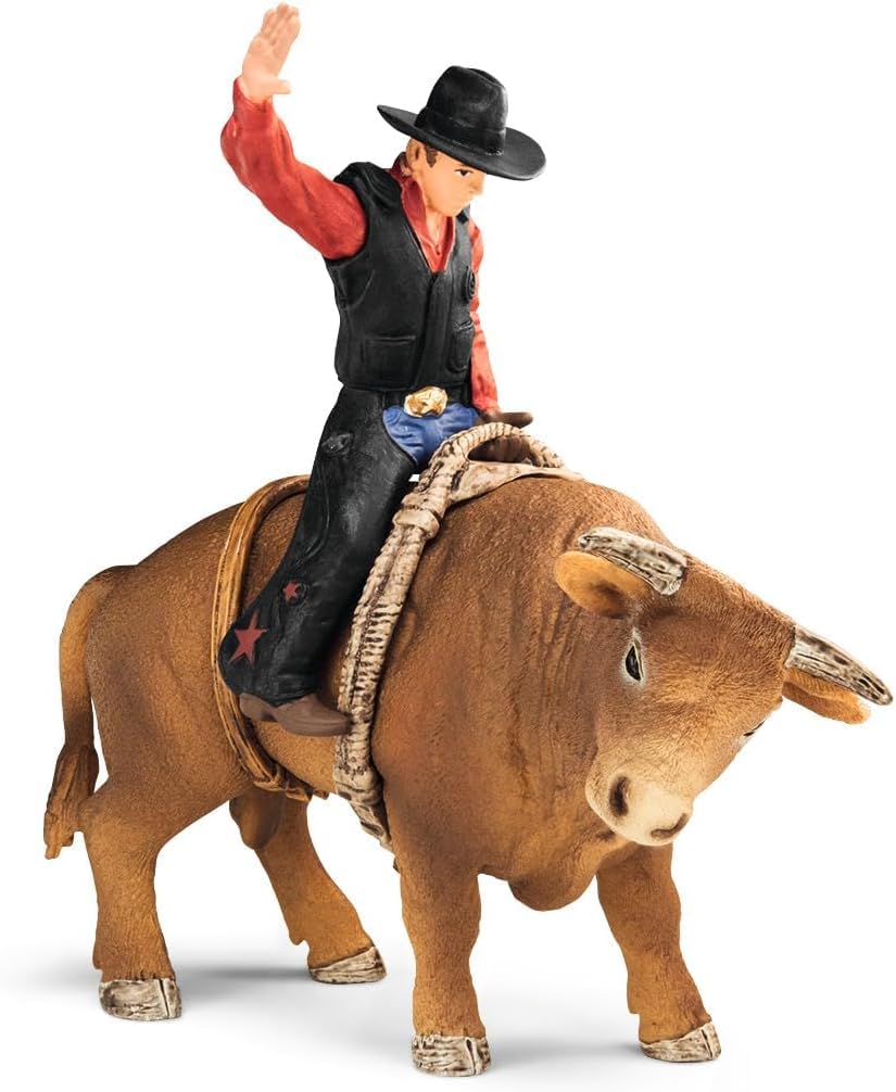 Imaginative play in a dusty arena with Schleich Farm World