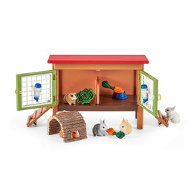 Schleich kitten figurine close-up highlights realistic fur and gentle companion for role-play.