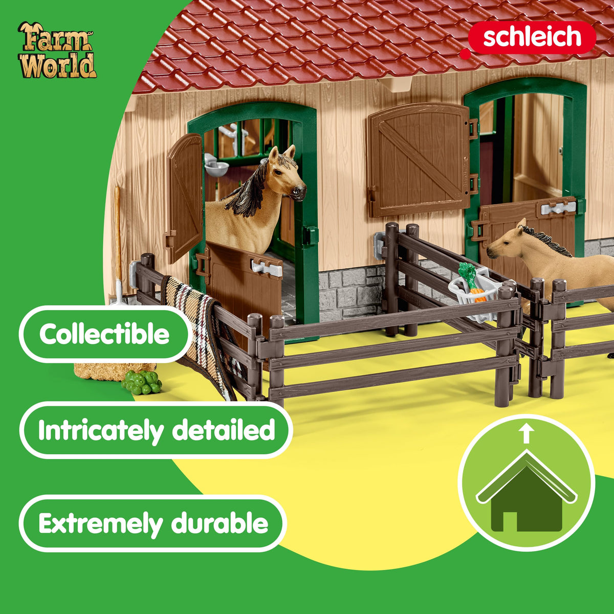 Schleich Grooming Tools Set for realistic care of horses and ponies
