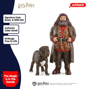 Dynamic Hagrid pose for imaginative diorama scenes.