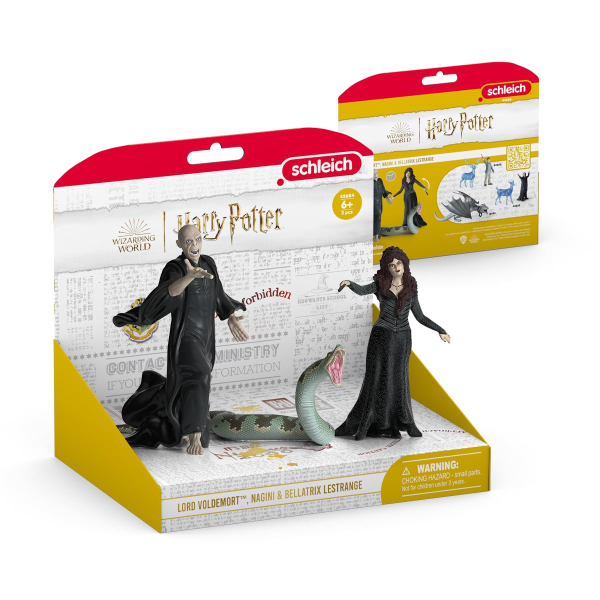 Nagini figure featuring textured scales for realistic diorama scenes.
