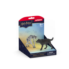 Schleich Harry Potter Werewolf vs Animagus Playset Sirius Black figure for imaginative duels