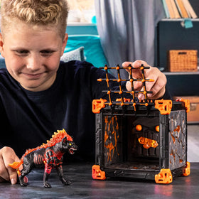 Schleich Hell Hound figurine ready for adventures and battles