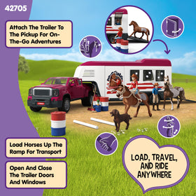 Schleich loyal dog companion adds realism to Lakeside horse transport