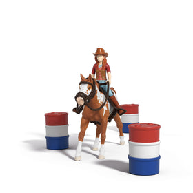 Schleich Horse Club Hannah's Western Adventure horse figure for realistic western scenes and storytelling.
