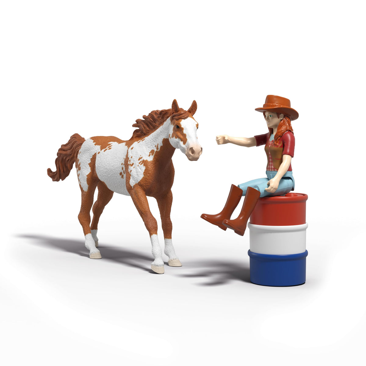 Schleich Horse Club Hannah's Western Adventure western gear for authentic rider setup and accessories.