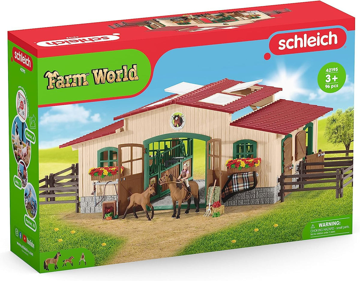 Schleich Paddock Fences enable customizable ranch layouts and paddocks