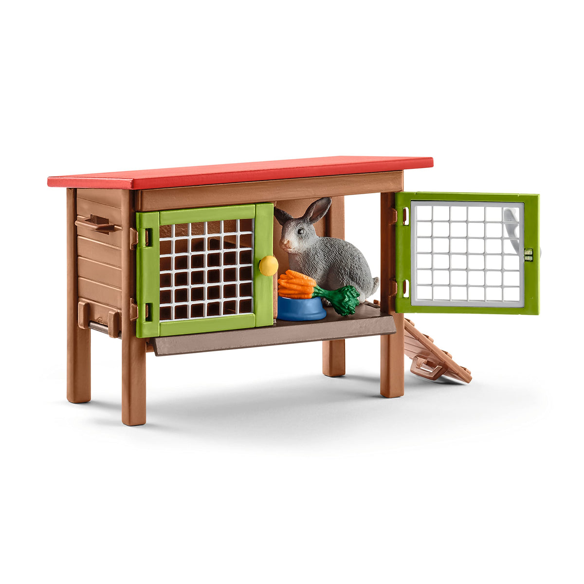 Schleich rabbit hutch playset attachable fence elements for custom run layouts