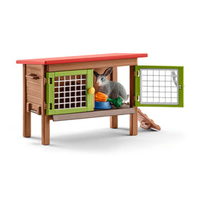 Schleich rabbit hutch playset attachable fence elements for custom run layouts