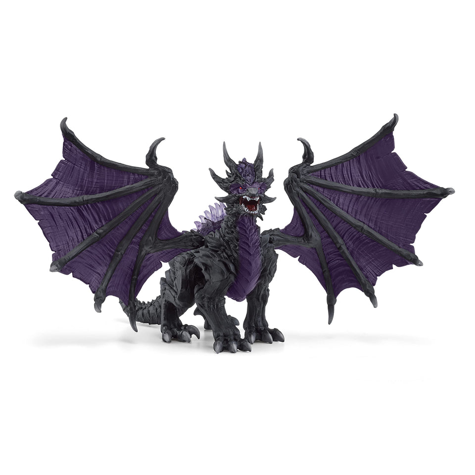 Schleich Shadow Dragon figurine with movable wings, ideal for dynamic pretend flight play.