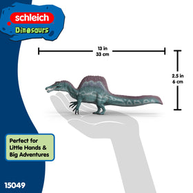 Schleich Spinosaurus alongside other dinos – enhances themed storytelling collections.