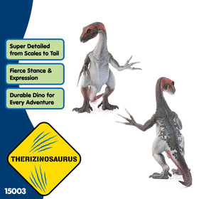 Schleich Therizinosaurus detailed skin texture for realistic play