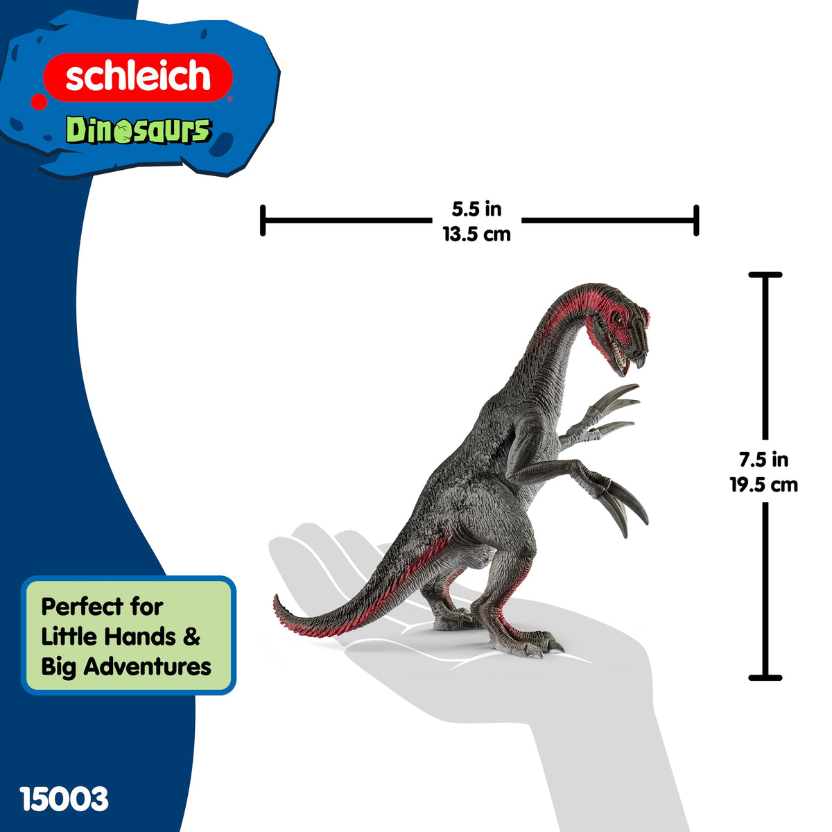 Schleich Therizinosaurus figure durable for long-lasting play