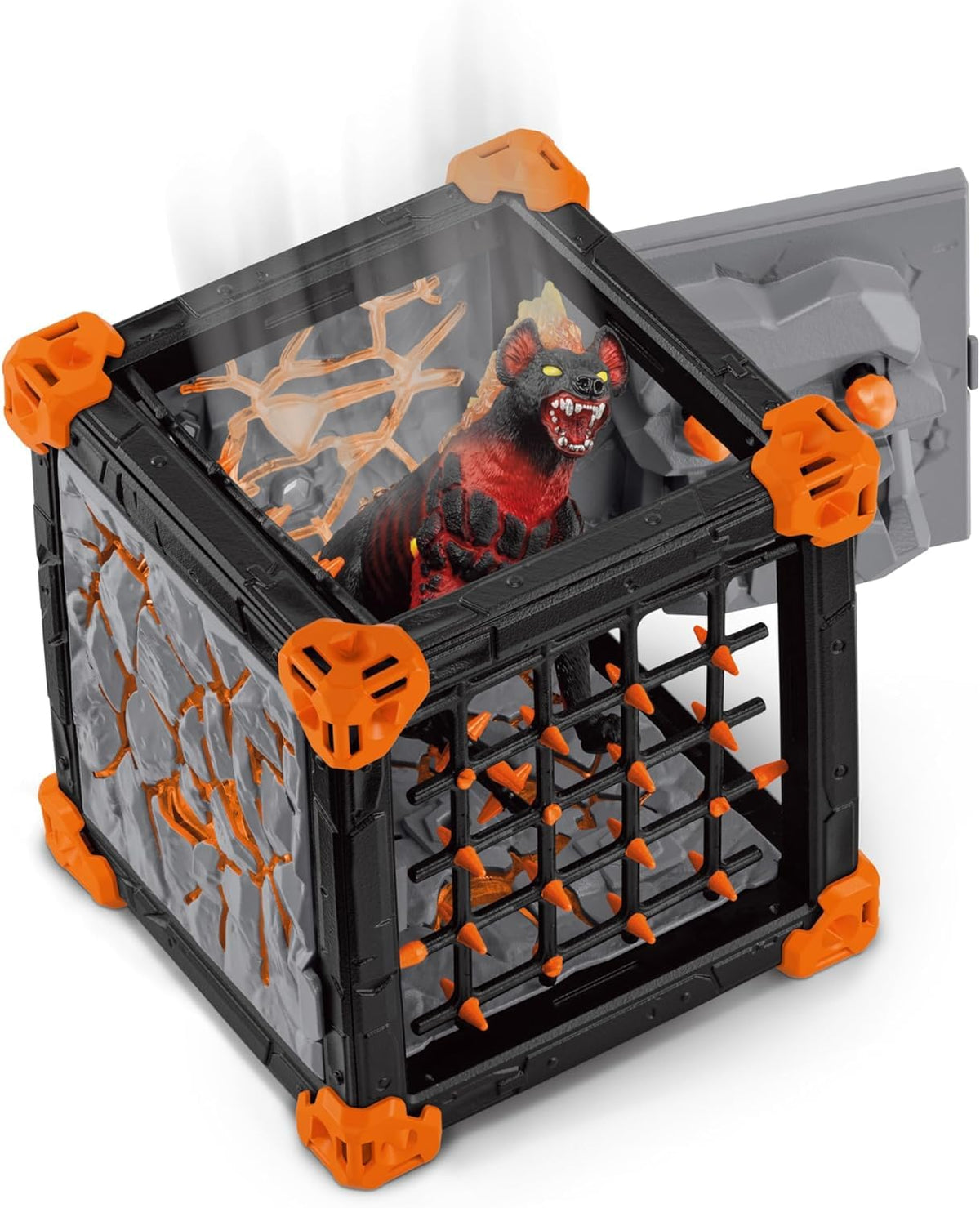 Schleich trap-ceiling adds surprise moments to battles