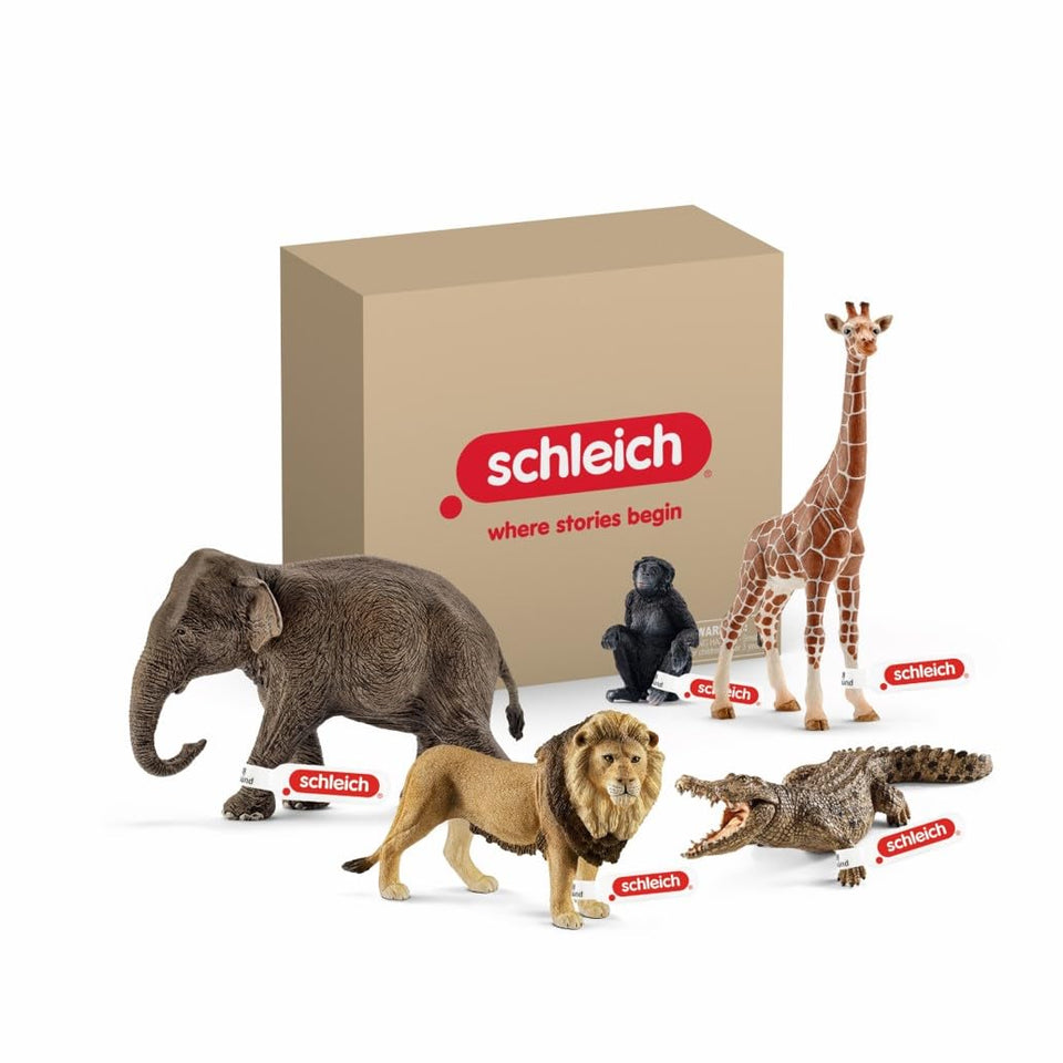 Schleich African lion figure for imaginative safari play and storytelling